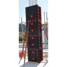 Б/у  Опалубка АБС-пластика для колон квадратна 60*60 см h 3 м Geoplast