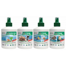Серія  із  4 - ох засобів для догляду за тваринами 0,250 л.